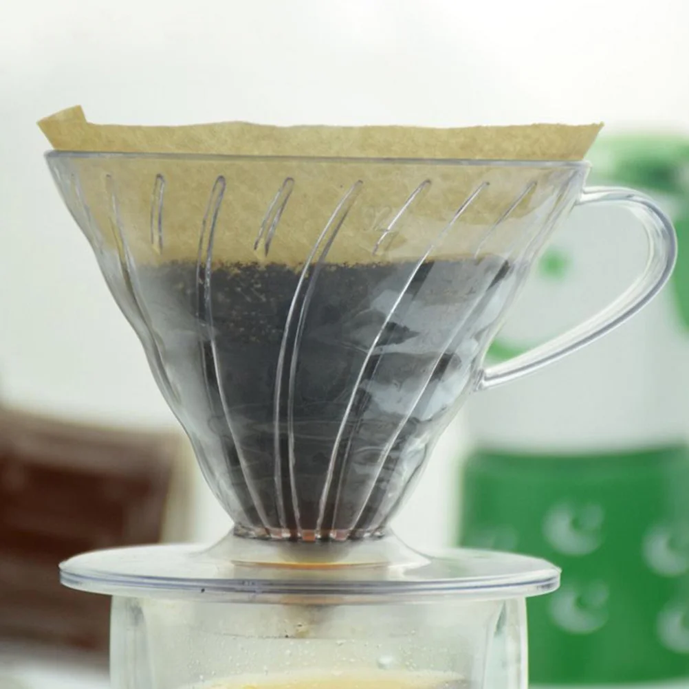 

Hand Glass Dripper 1-4 Cups Rust Proof Filter Cup Fine Mouth Design Coffee Kettle Coffee Maker Accessories Home