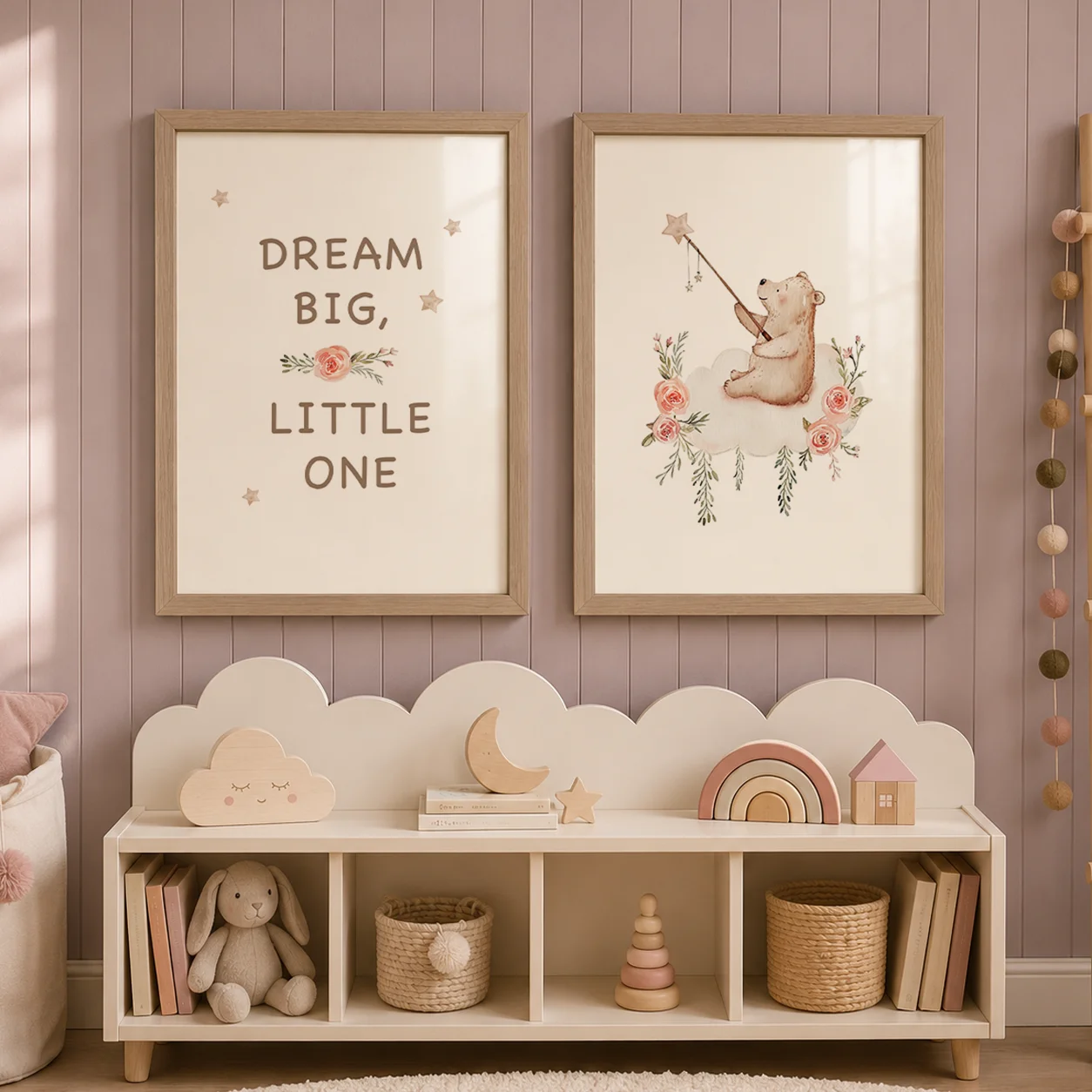 Nursery Flower Wall Art, Cute  - Baby Boy Nursery Quotes recension och pris