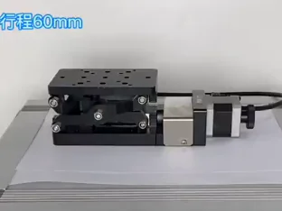 

PT-GD401 Precision Motorized Lift Table Z-Axis Scissor Lift Stage 60mm Stroke for Lab Positioning Equipment