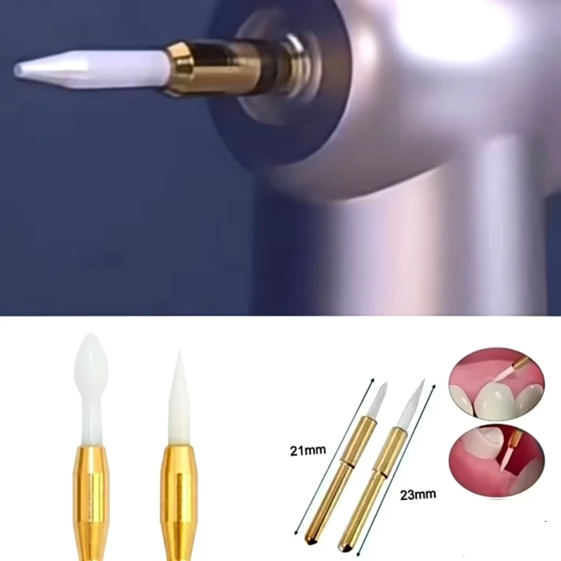 

1pc Dental Materials Soft Tissue Burs Gingiva Trimmer Ceramic Burs Implant Surgical Tool Teeth Whitening 21mm 23mm