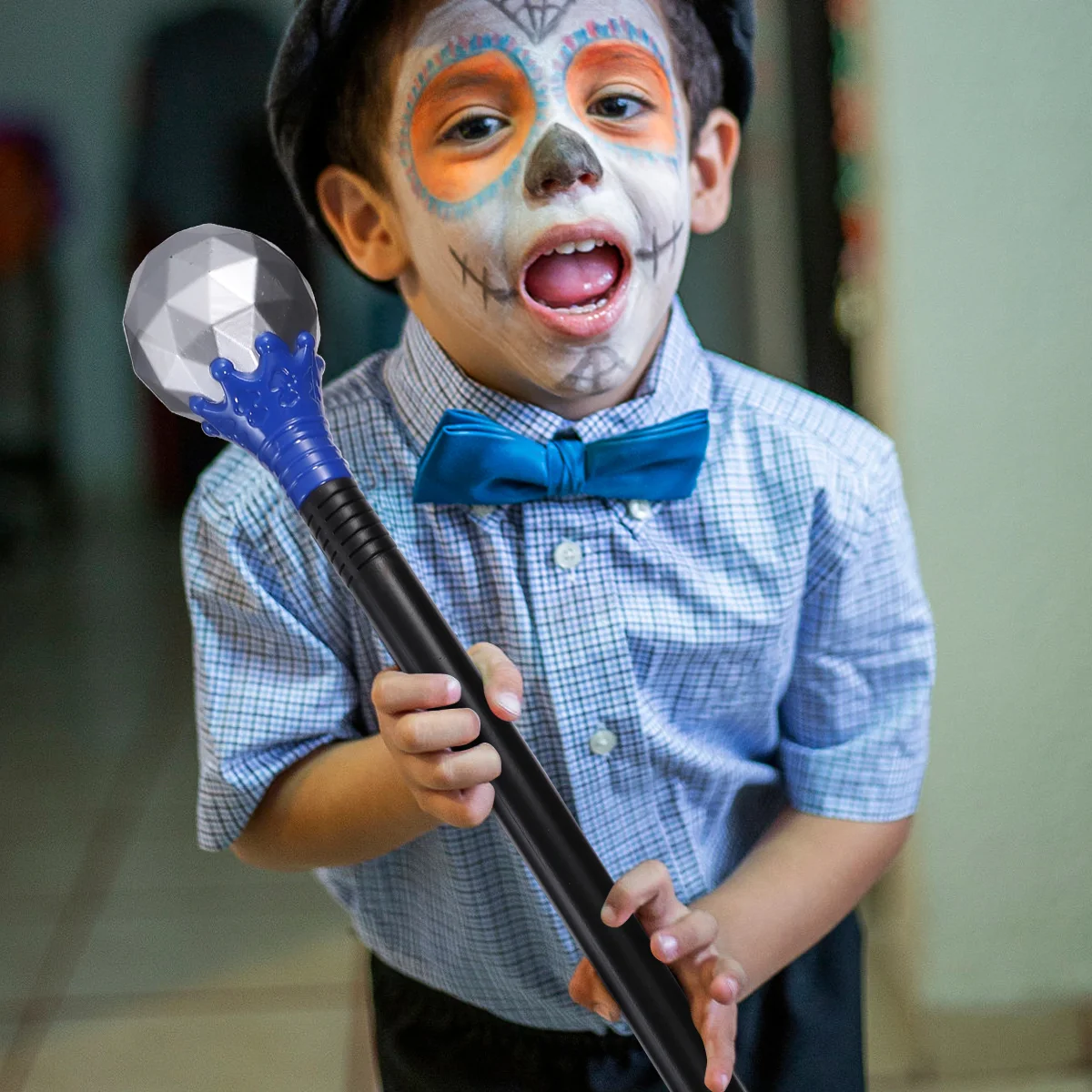 2 pçs cosplay cana brinquedo festa varinha traje prop adereços palco engraçado plástico halloween criança