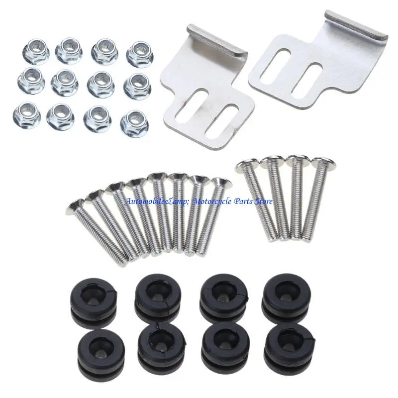 

H7BD Крепления для мотоциклов Боковые крепления для багажника Мотоциклетный кронштейн для крепления на раму