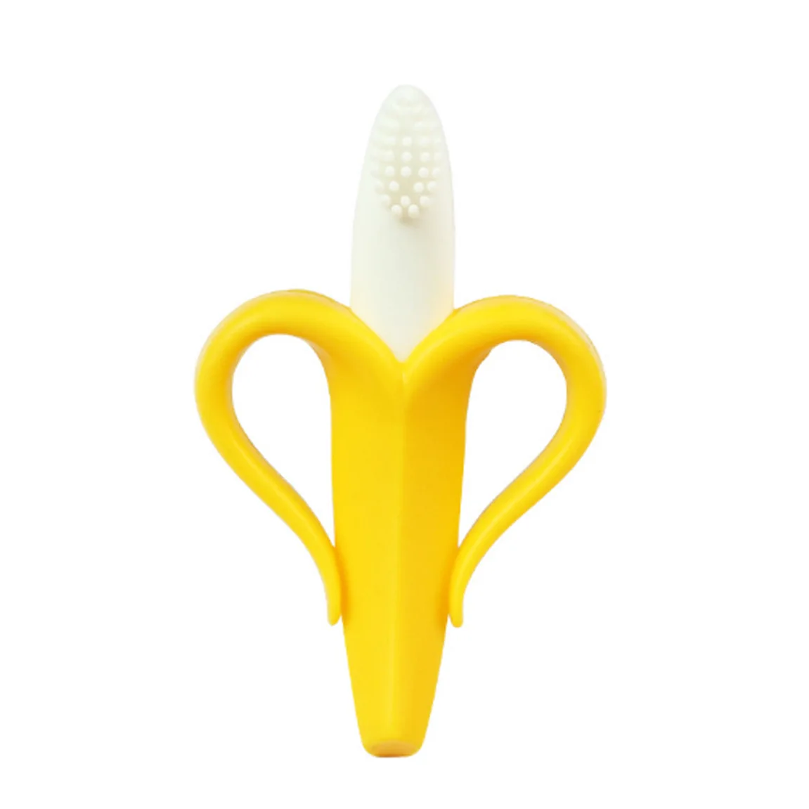 Corn gum banana gum baby grinding stick silicone bite music mother baby supplies accessories silicone teether teether