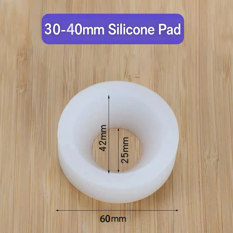 Almohadilla de silicona, accesorios para tornillos, almohadilla resistente al desgaste, accesorios para dispositivos de tapado, junta de silicona