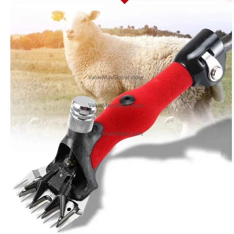 

Electric Sheep Shearing Clipper Scissors, Rotate Flexible Shaft, Goat Shears Machine with Blade, Grinding Grinder, Sharpener