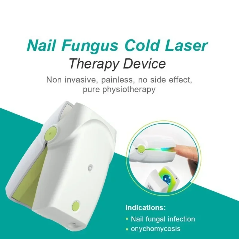 Nail Fungus Laser Treatment Machine Mini Painless Nail Treatment Machine USB Rechargeable Non-slip Silicone Holiday Gifts