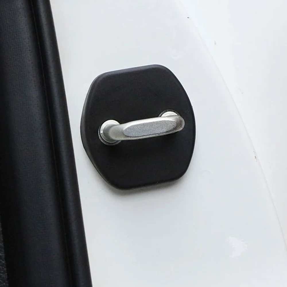 

For Toyota Yaris Highlander Prado Prius Corolla Camry Rav4 Reiz Vois 4Pcs Car Door Lock Cover Door Stopper Covers Accessories