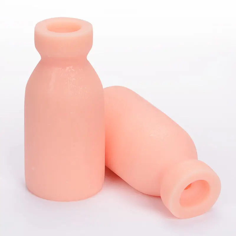 Dispositivo de masturbación de botella de leche para hombre, taza de avión, molde invertido, Stroker, masturbador masculino, juguete de masturbación