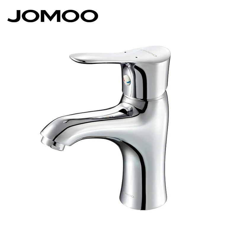 JOMOO Faucet Manufacturer Supply Deck Mounted Single Handle Basin Mixer Tap Bathroom Wash basin Faucet Ready To Ship