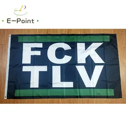 FCK TLV Flag for MHFC Fans 60x90cm 90x150cm Full Size Decoration for Home Garden