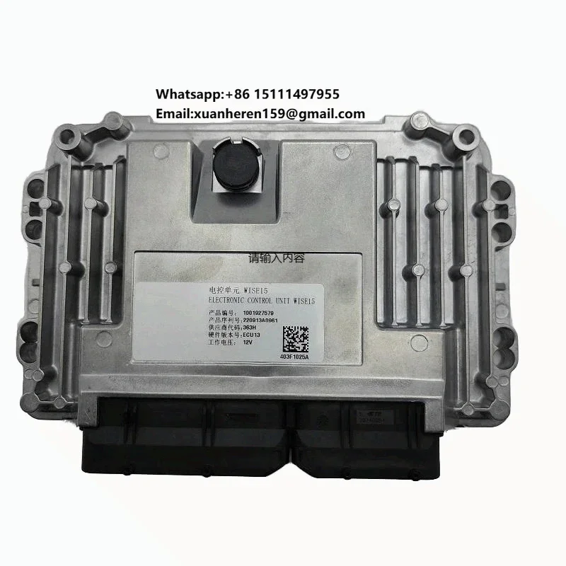 

Weichai Independent Computer Board ECU Unit 1001927579 WISE15 New 12V Voltage for Excavator Loader Tractor