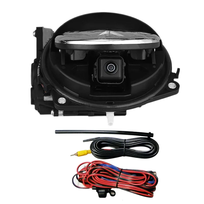 Car Flipping Rearview Camera with Wire for Passat B8 B6 B7 Golf MK7 MK5 MK6-PoloTrunk Switch Reverse Parking HD Camera