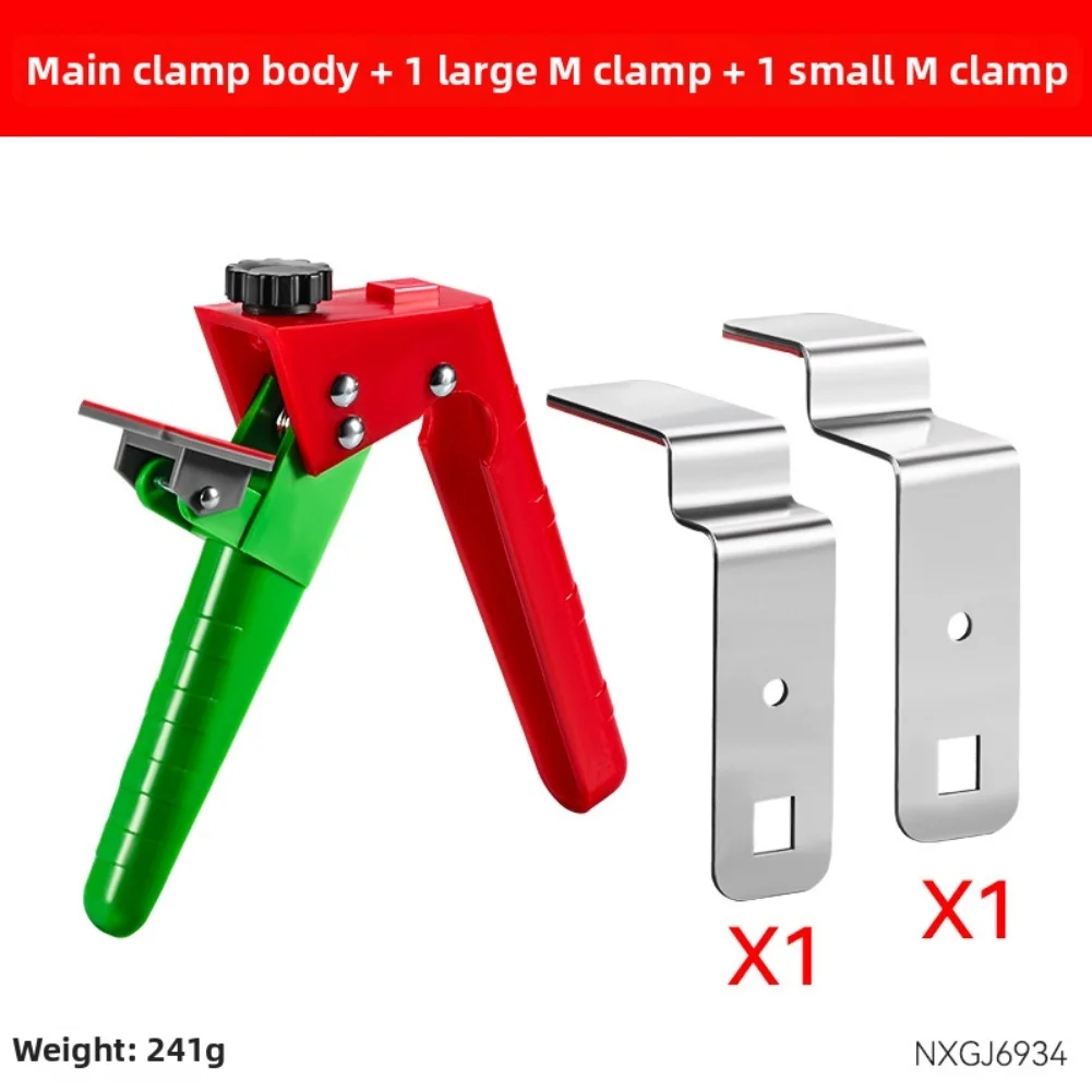 For Furniture Installation Drawer Clamp Woodworking Tool Nickel-plated Spring Zinc-plated Rubber Head High Universality Fitment