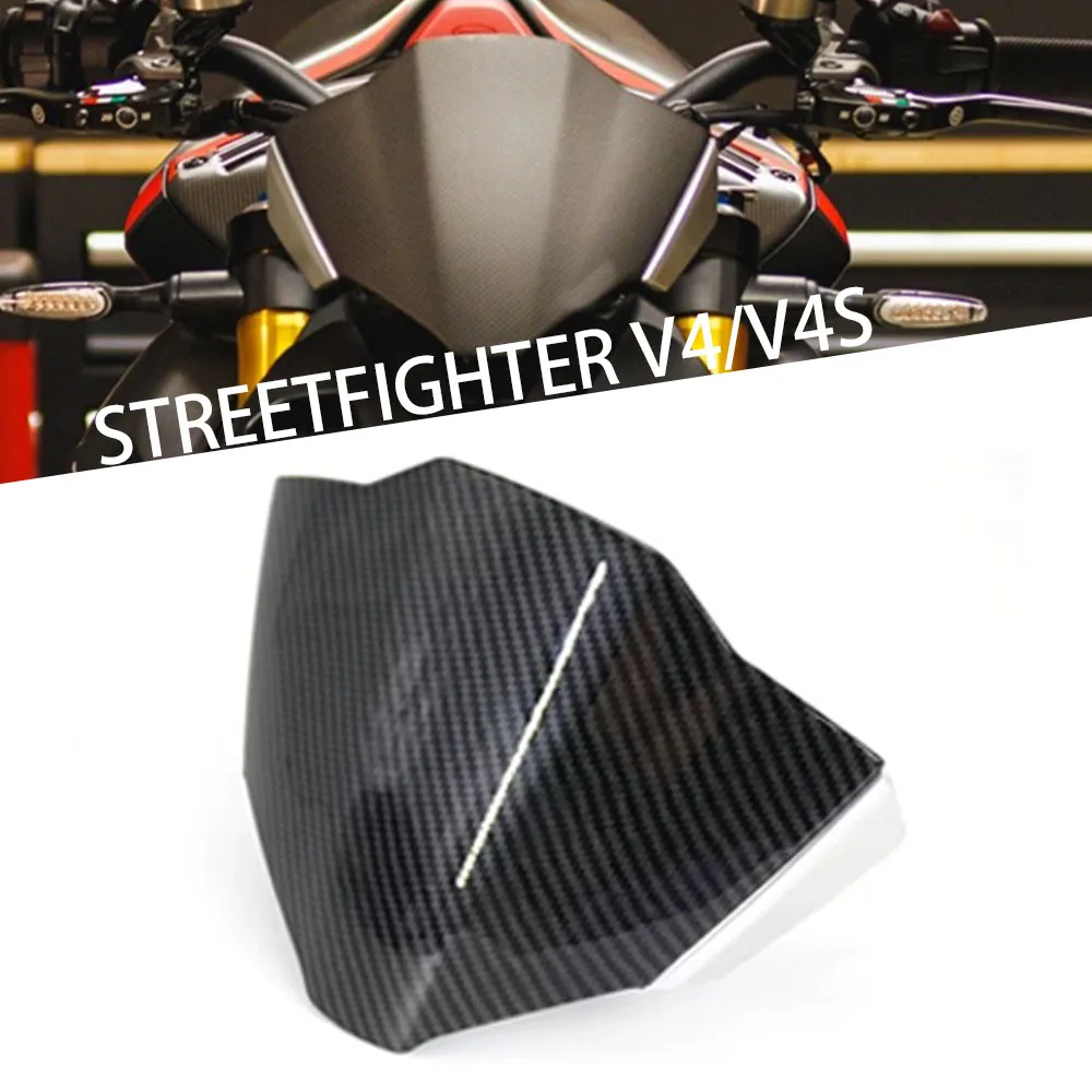 

Motorcycle Windshield Windscreen For Ducati Streetfighter V4 S STREETFIGHTER V4S 2021 2022 2023 Wind Deflector Shield Screen