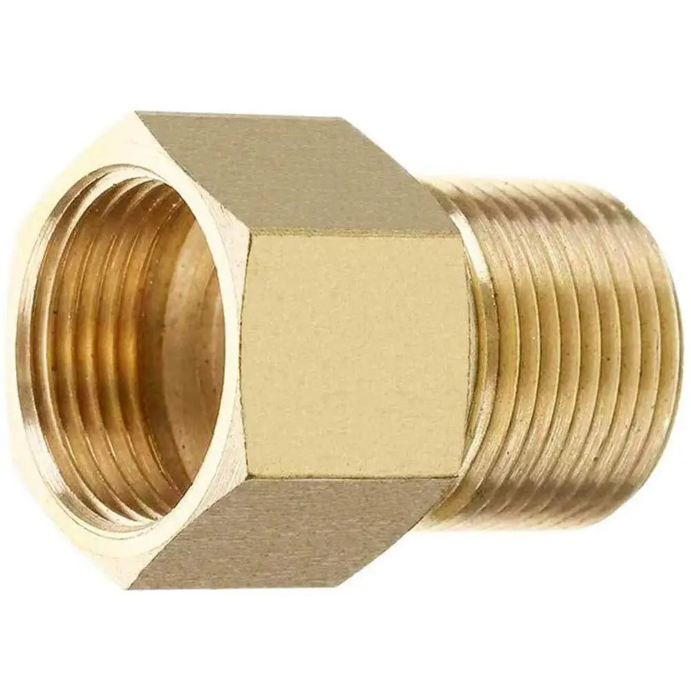 1Pcs High Pressure Washer Swivel Quick Connector Brass Water Pipe Hose Connector Internal Thread M22 To External Thread M22-15