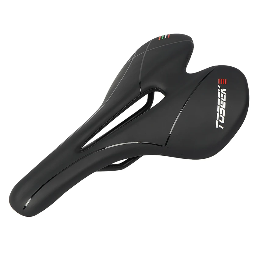 

STLF TOSEEK TS100 Bicycle Saddle Leather Bicycle Parts Cushion Manufacturer Pad Seat Leather Saddle Bicycle