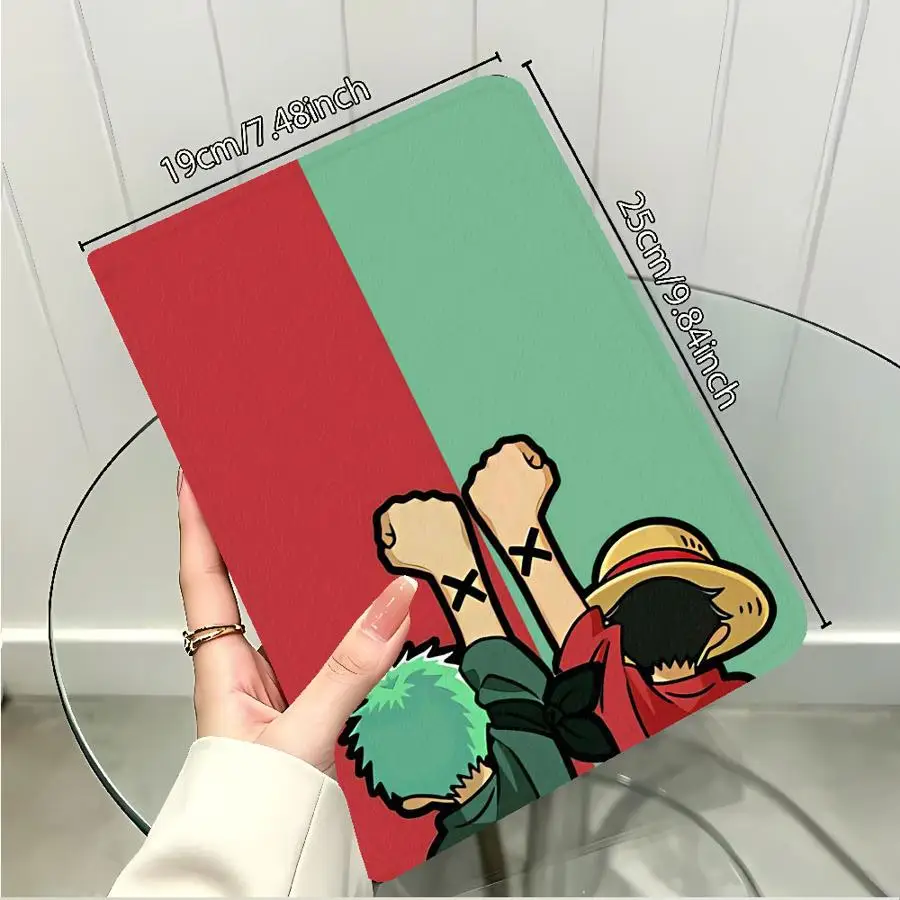Ones PiecesZoro Case for Xiaomi Pad 6s Pro 7 Ultra Redmi Pad SE K Pad 8.8 9.7 12.4 Inch Pad 5 6 7 8 Pro With Pencil Holder