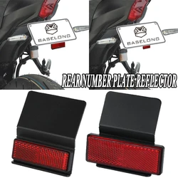For Yamaha MT-09 MT09 MT 09 FZ09 FZ-09 FZ 09 2014-2016 2017 Rear Number Plate Reflector License Holder Extend Tail Reflector