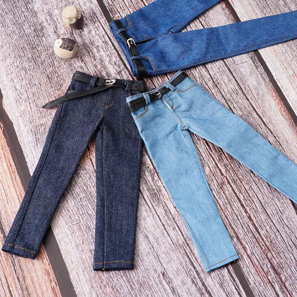1/6 männliche Jeans Overalls Arbeitshosen lange Freizeithosen Sportschuhe für 12 Zoll TBLeague Soldat Actionfigur Körpermodell – Detail 8