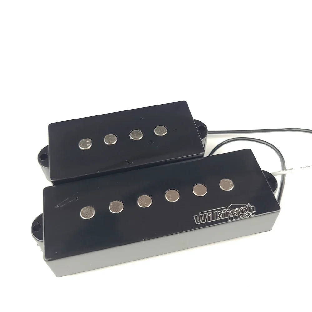 Wilkinson 5-strunowy elektryczny przetwornik do gitary basowej PB Pięć strun P basowe przetworniki Humbucker WOPB5 + WOJB5