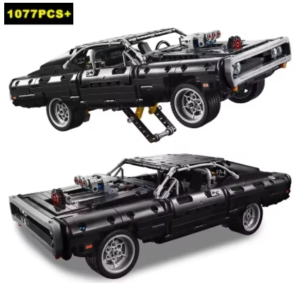 

Technical Racing Car Building Blocks Model 1077PCS Difficulty Assemble Bricks Collector's DIY Toy For Kid Adults Christmas Gifts