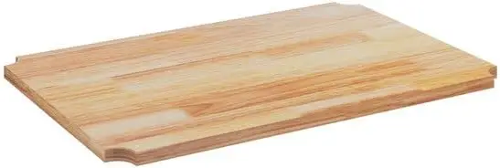 

Hardwood Cutting Board Insert for Wire Shelving, Rubberwood, Edge Grain, 24x36x1 Inch, Front of House Kitchen Use