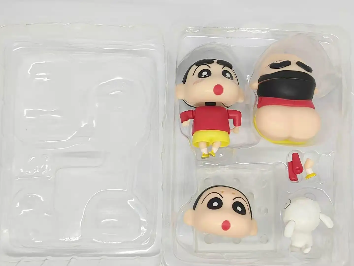 10 cm Anime Crayon Shin-chan q-version Gemeinsame mobilität Action Figure PVC Modell Statue Spielzeug Puppe Schreibtisch Dekor sammeln Geschenke