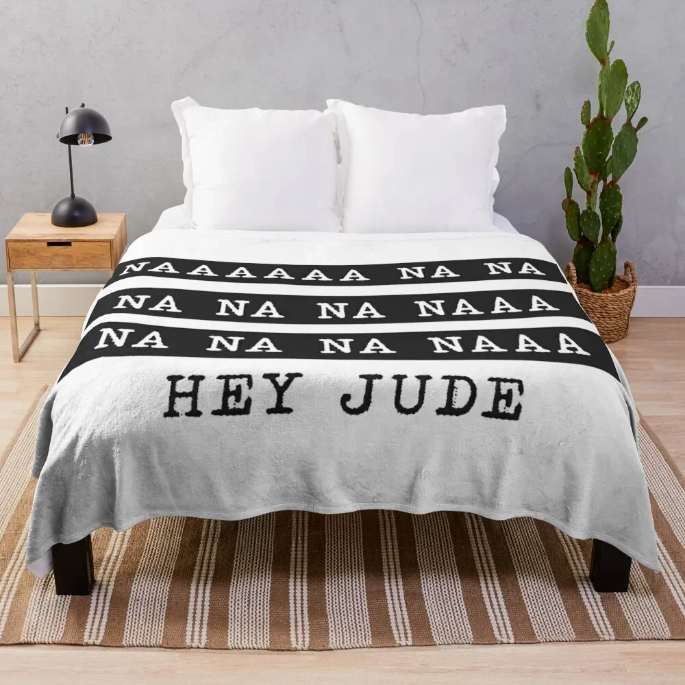 

Hey Jude Throw Blanket Luxury Brand bed plaid Picnic Blankets