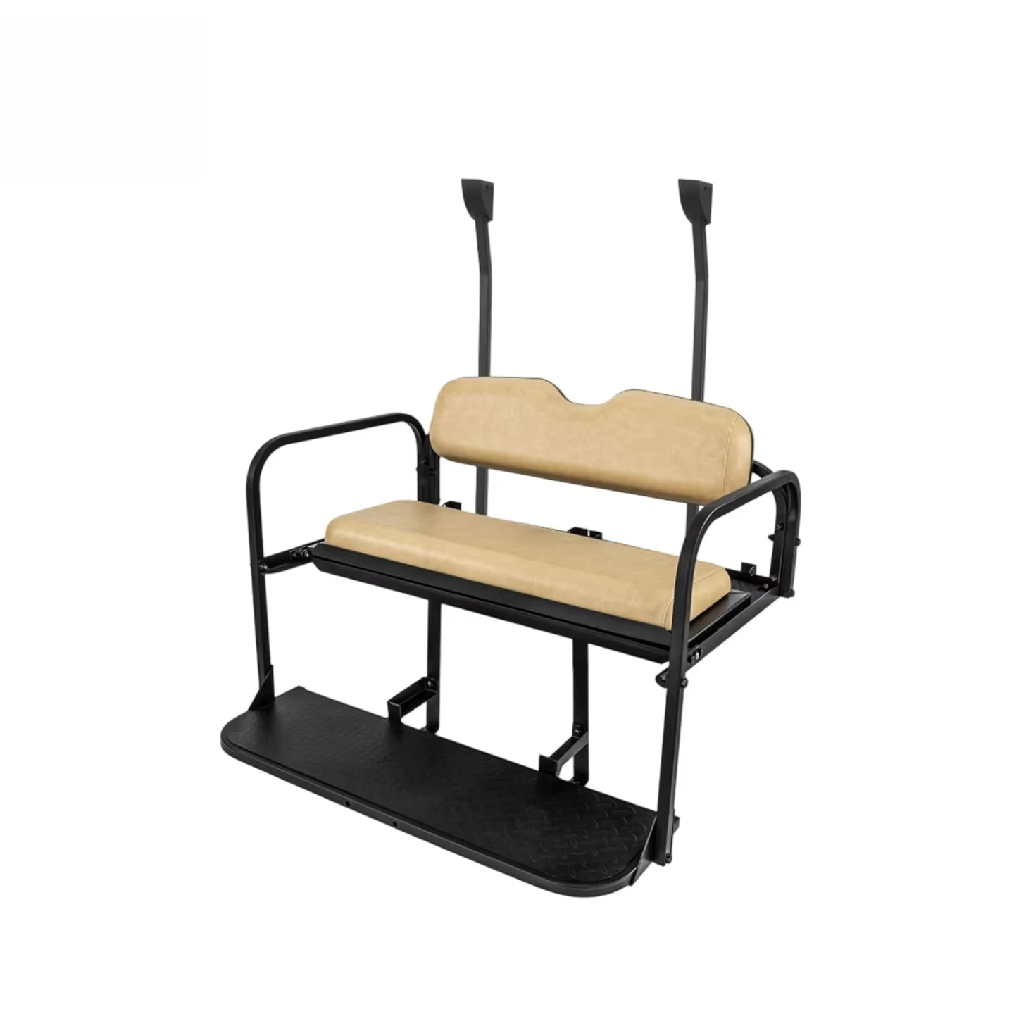 Golf Cart Accessories Precedent Rear Seat Assembly Kit Flip Folding Beige Golf Cart Vehicle Parts