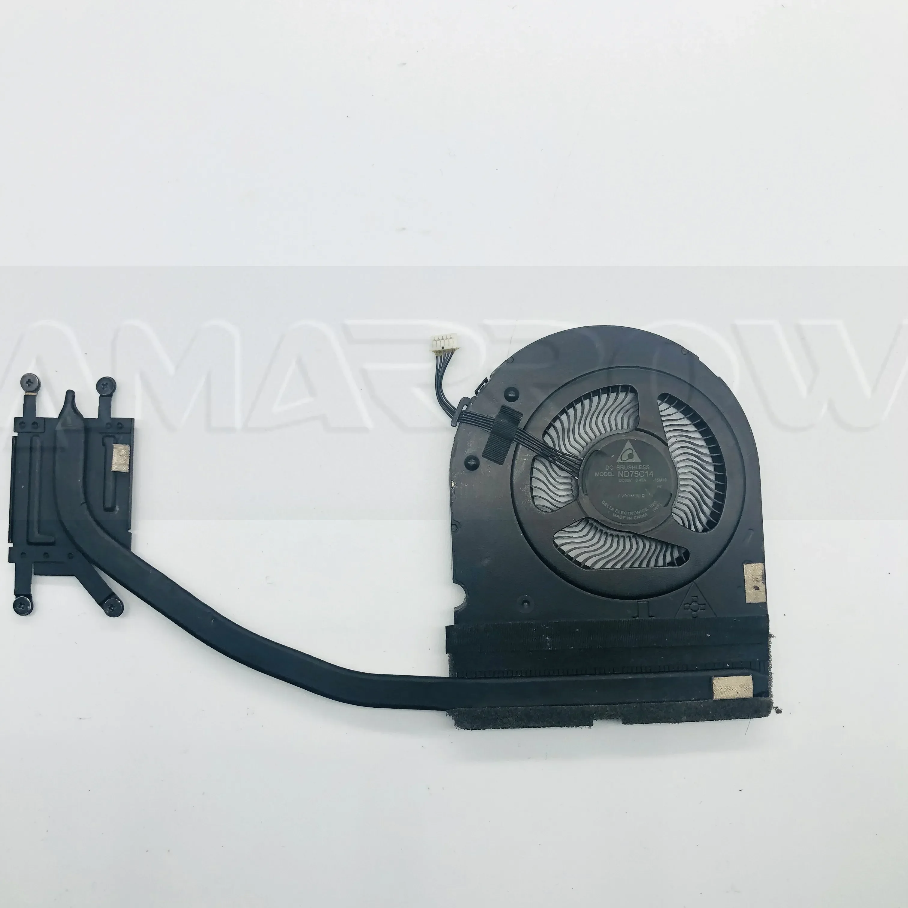 Original CPU dissipador ventilador de refrigeração para Lenovo, Hestsink e ventilador, E470, E475, E470C