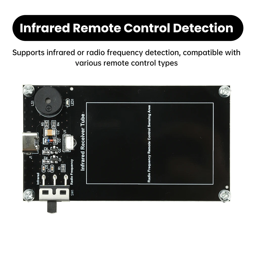 DC 5V Infrared Remote Controller Detector Sensor Module  Wireless Tester Board Type -C Interface