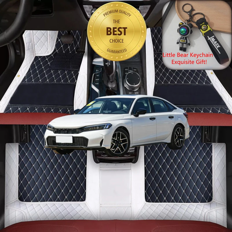 

Подходит для Honda Civic Hatchback 2006-2026, автомобильные коврики, роскошные автомобильные аксессуары, автомобильные коврики с левым/правым рулем