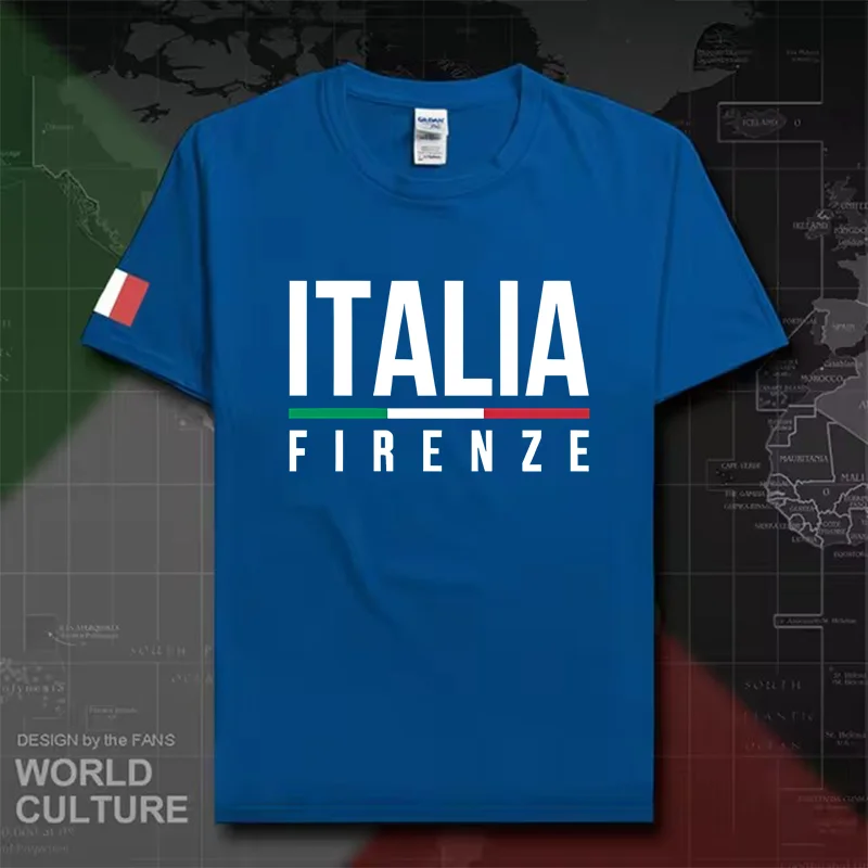 Firenze Italia T Shirt Men 6XL Cotton Cool TShirt Firenze Florence Tuscany Toscana Comune Di Firenze Florentine Fiorentino Italy