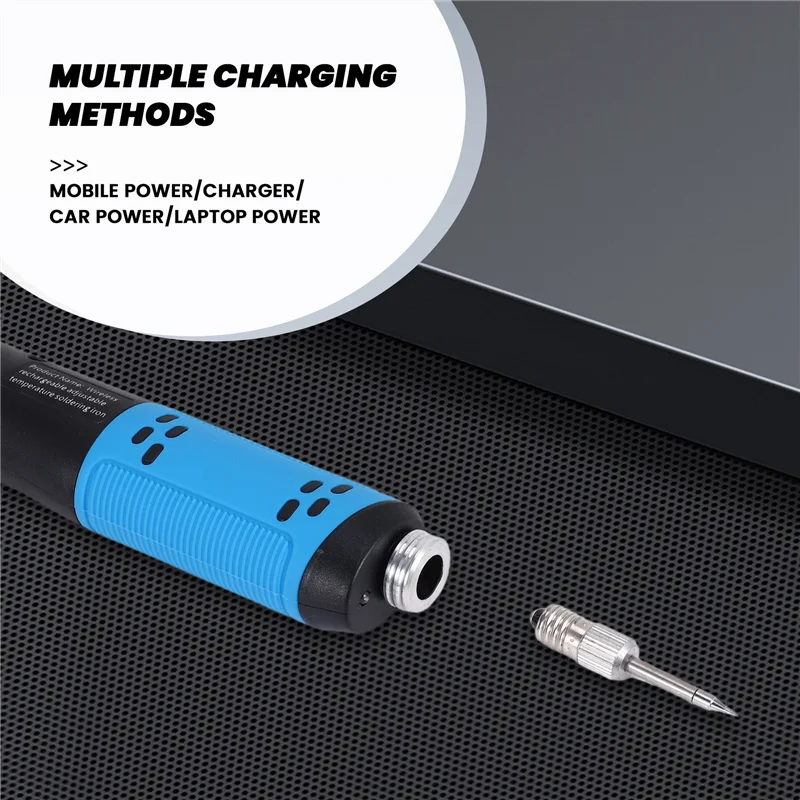 

-A12R Wireless USB Soldering Iron Set Adjustable Temperature Repair Welding Tool Professional Digital Display Welding Tool