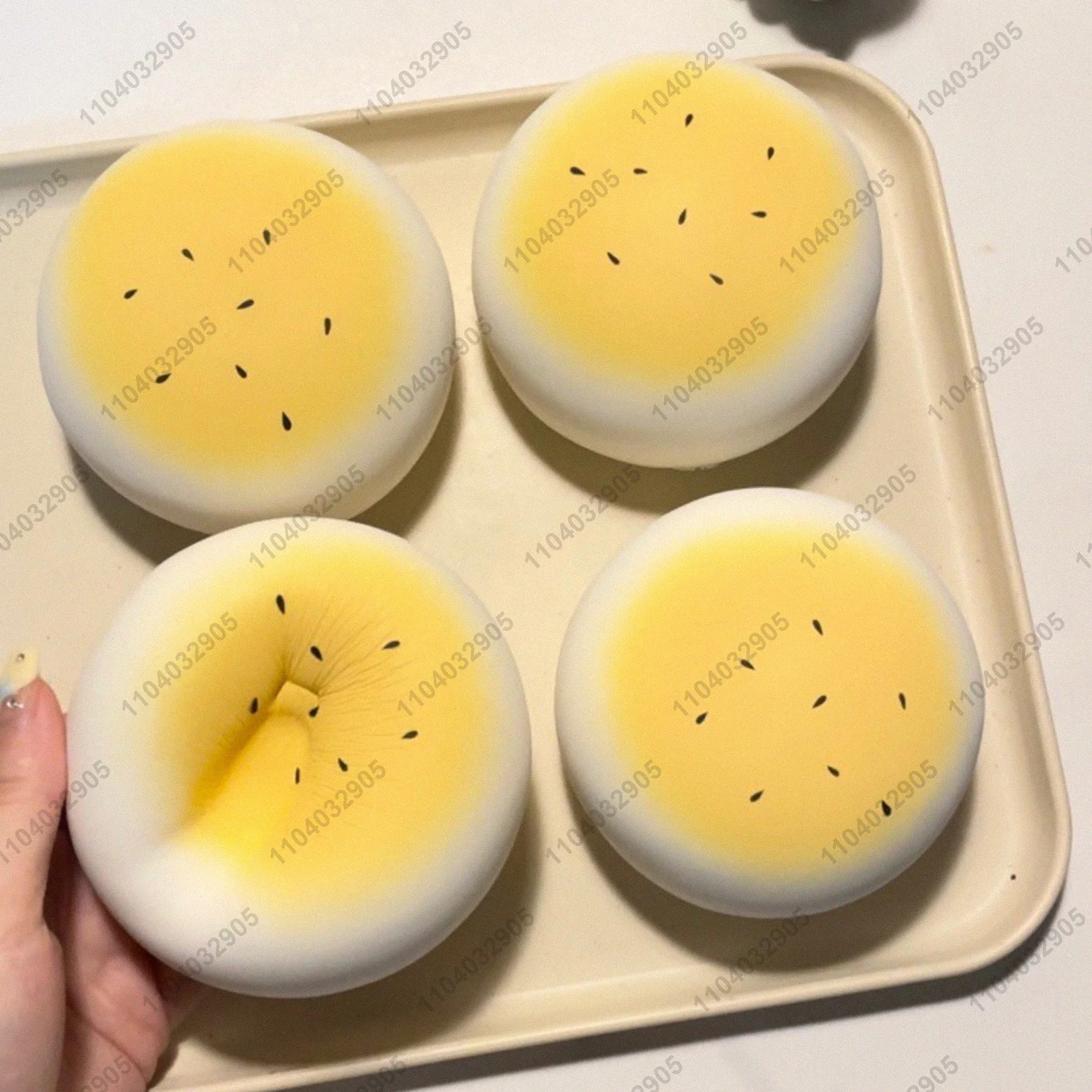 مجموعة كعكة الخبز لعبة اسفنجي بطيئة الارتفاع كعكة الشوكولاتة المستديرة لعبة الضغط انتعاش بطيء الإجهاد الإصدار اليد الاسترخاء هدية لعبة #6