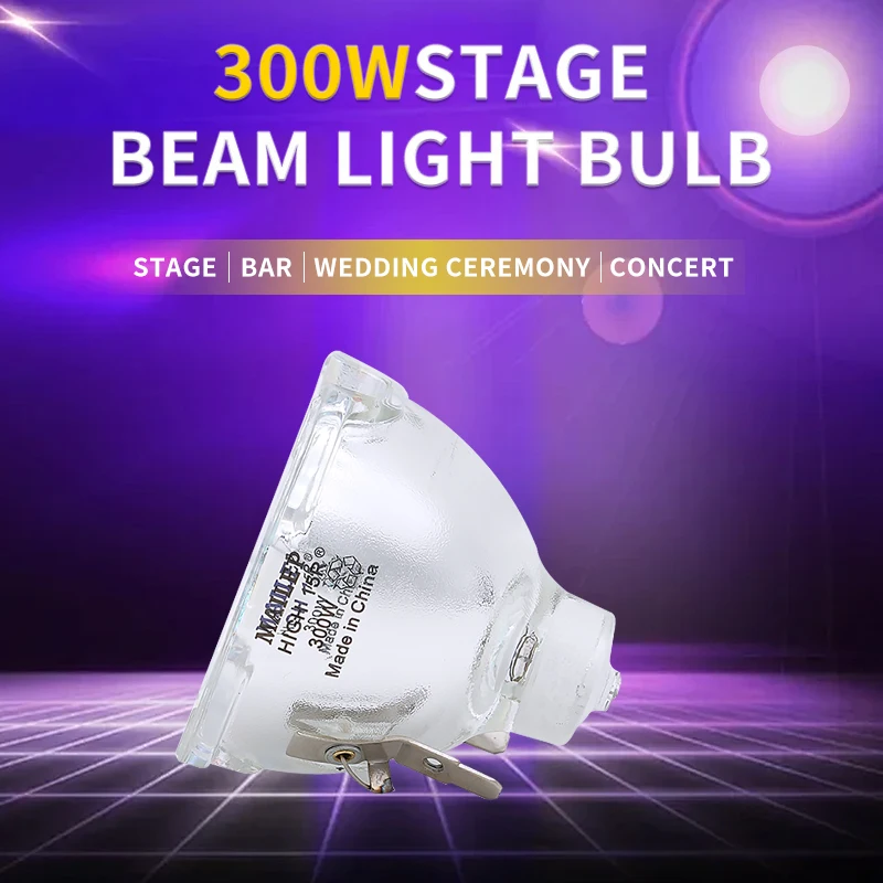 

Stage Lighting R15 300W Bulb MSD Platinum 15R 300W sharpy bulb Stage Shake Head Light