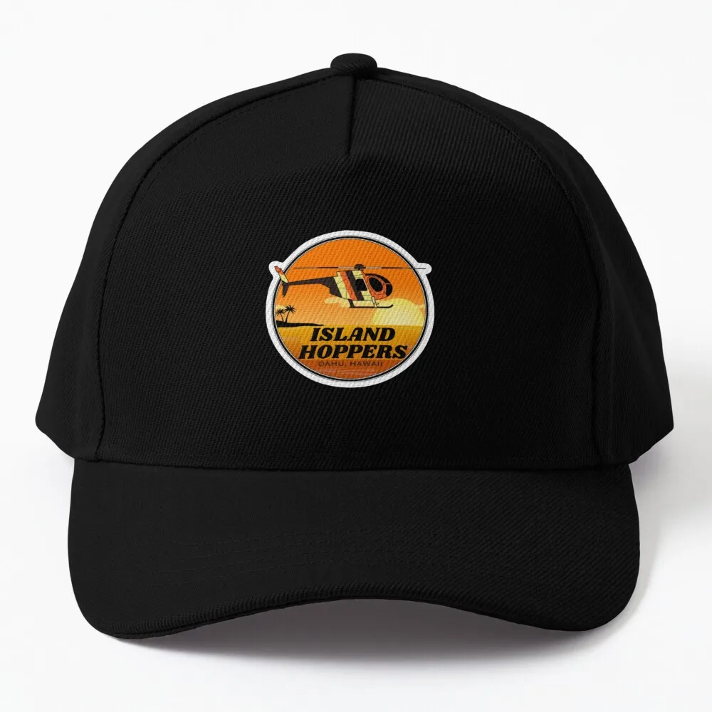 Island Hoppers 80 s helicopter Baseball Cap Military Tactical Caps Golf Wear Women's Beach Outlet 2024 Men's