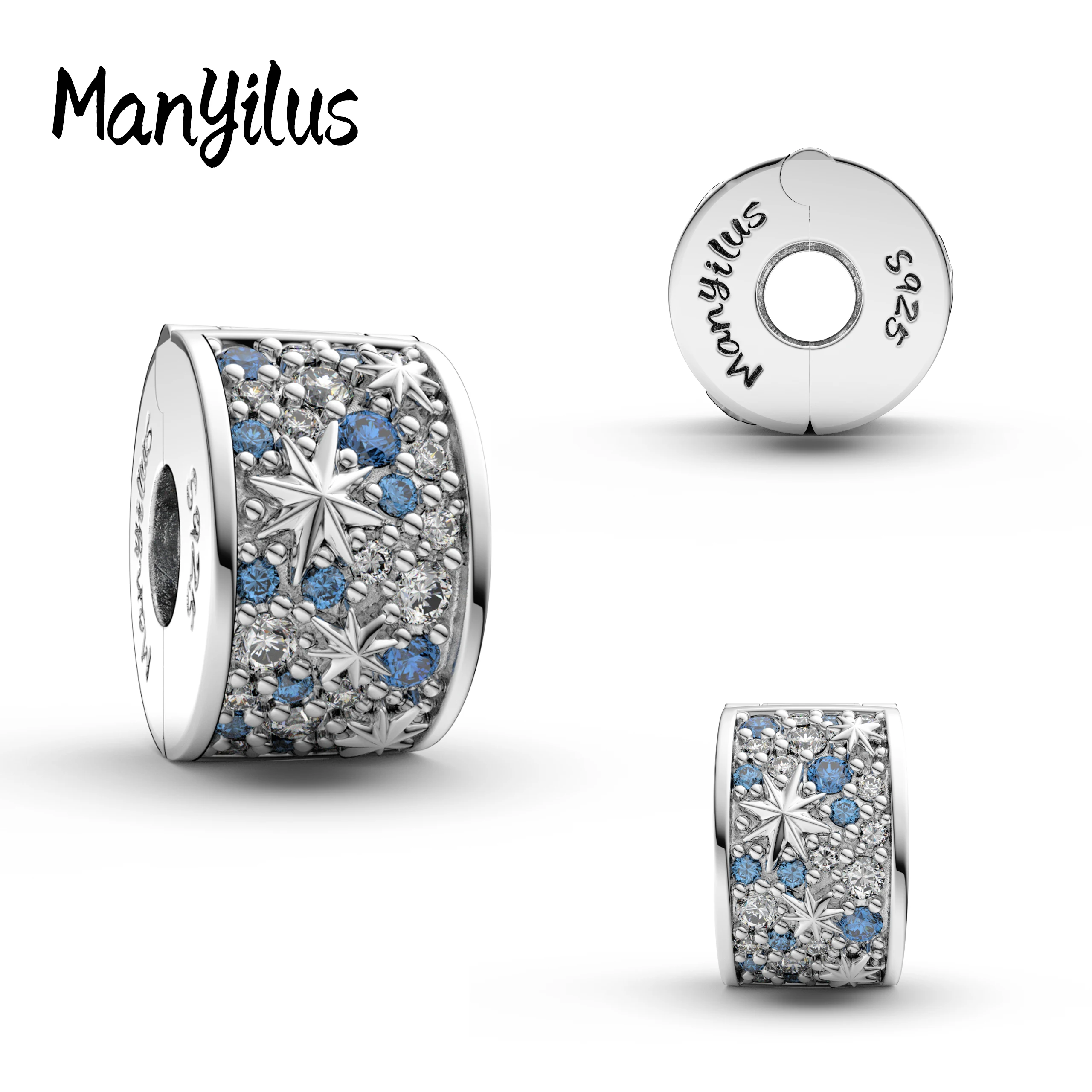 

Manyilus Charms Plata 925 Charms 925 Originales Bracelets Earrings Pendant Jewelry Nail Charm Keychains Women Accessories Pearl