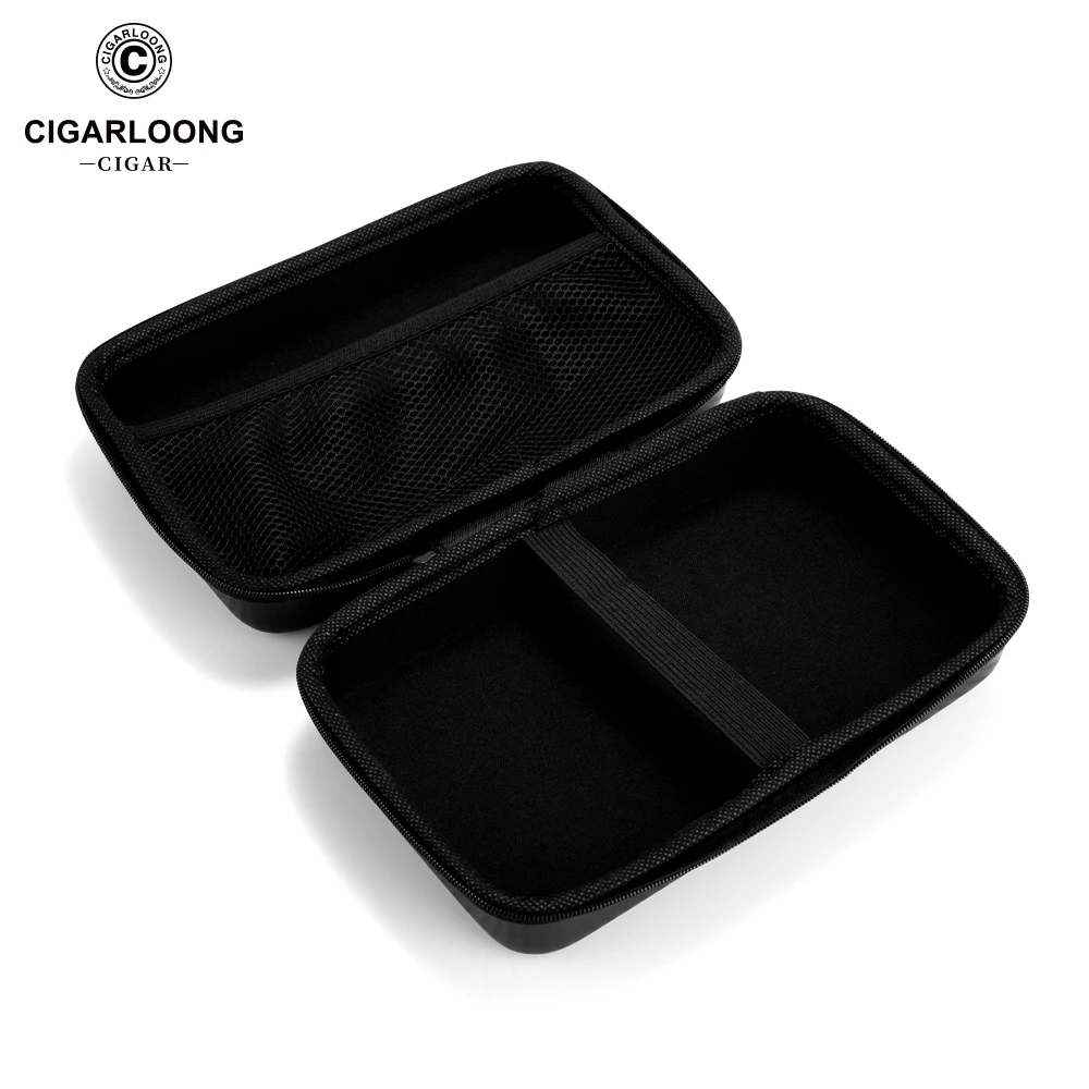 CIGARLOONG Cigar Organizer Cigar Bag with Compartments for Cigar