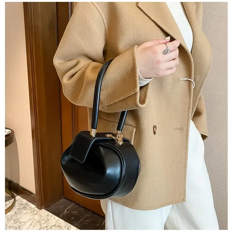 2024 Personalized Unique Design Phone Women\'s bag Small Ball Wallet  Trendy Small Square Bag High Quality Shoulder Underarm Bag