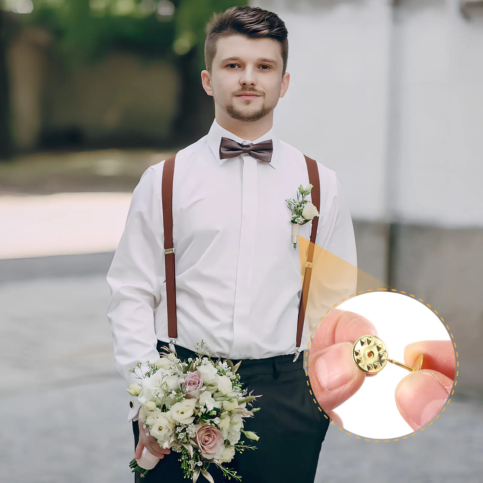 

100 пар металлических застежек-бабочек для брошей, надежные держатели для лацканов, замена для изготовления ювелирных изделий и рукоделия