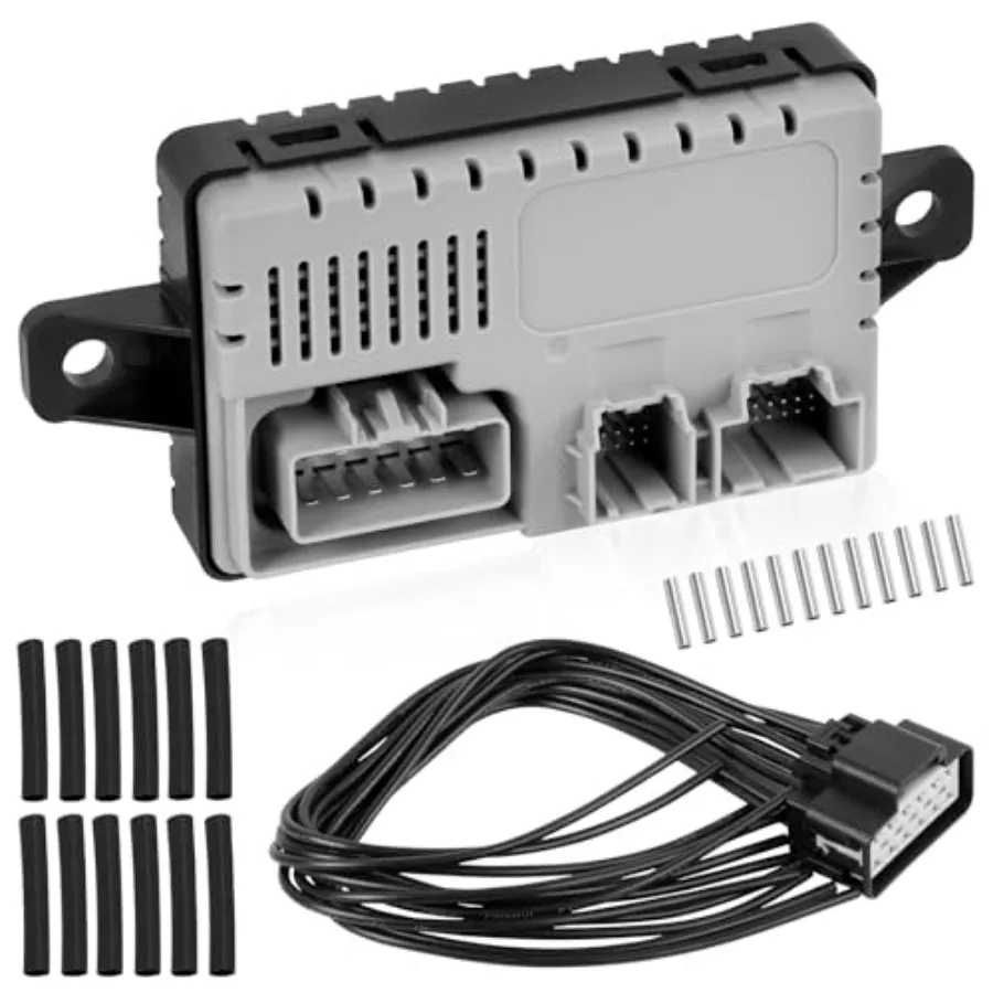 

601-704 Seat Heater Control Module w/Pigtail Kit Compatible with Ford Edge Explorer F150 F250 F350 F450 F550 Super Duty Lincoln