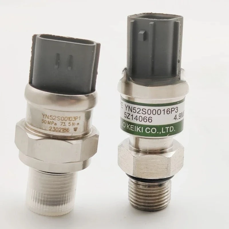 

Excavator Parts For Kobelco Sk200-6e Sensor Lc52s00012p1 Yn52s00016p3 High Pressure Sensor Negative Pressure Switch High