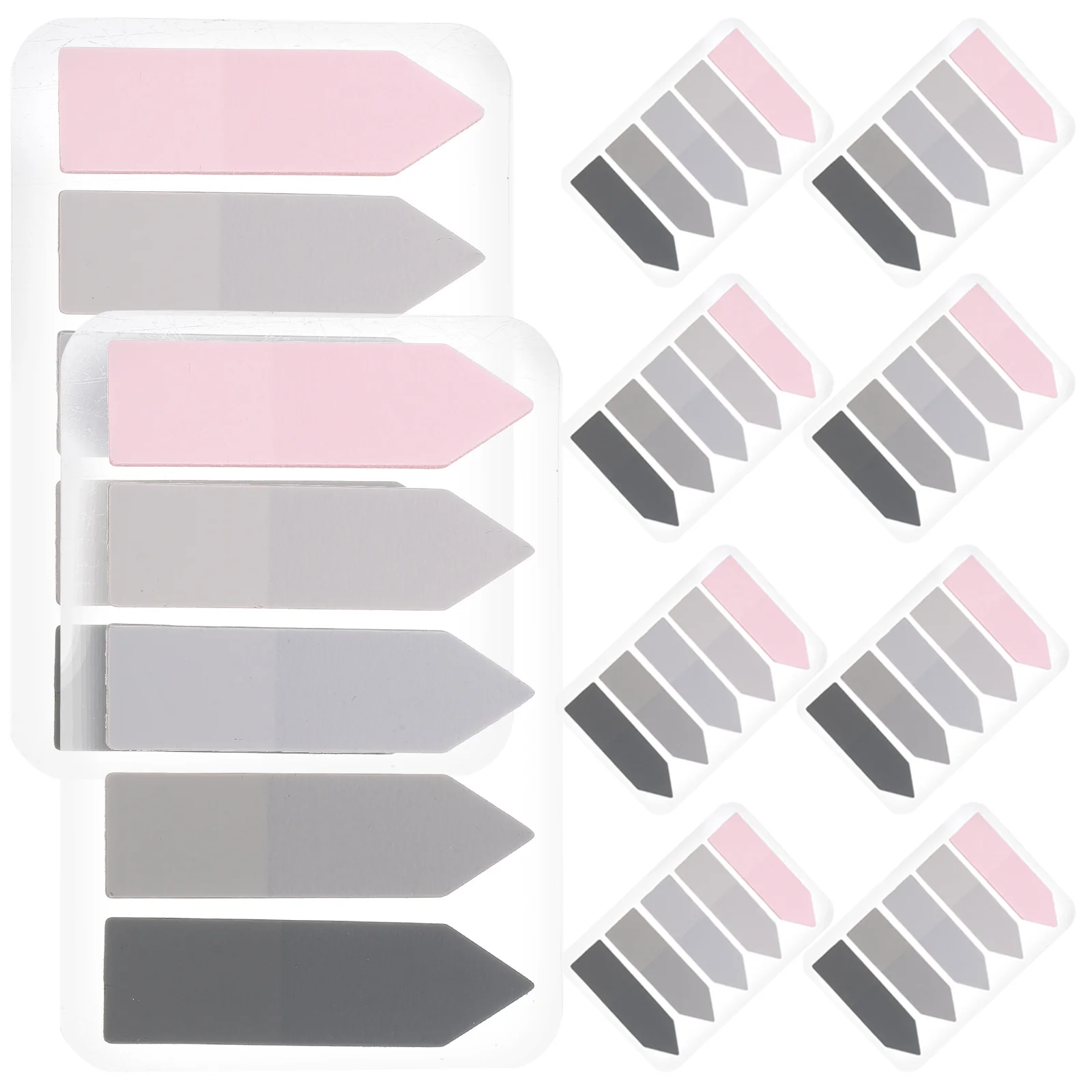

10Sets Arrow Label Tabs Colored Practical Stickers Convenient Note Taking Page Markers Adhesive Reading Strips Book Supplies