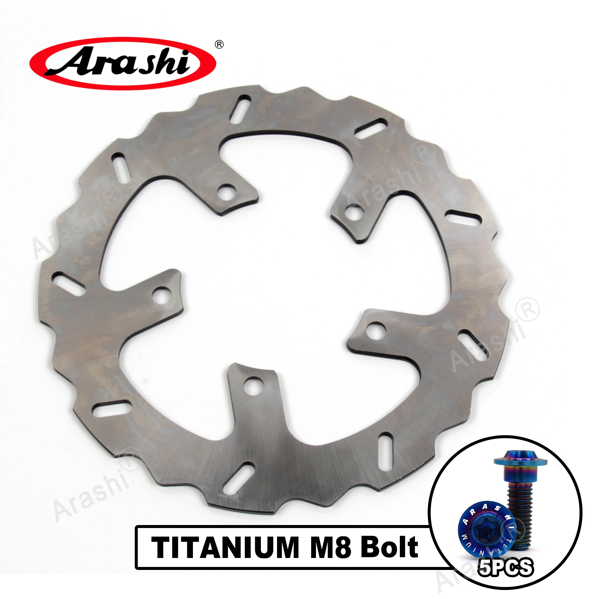 Arashi CNC Rear Brake Disc Rotor For KAWASAKI ZRX1200 / ZRX1200R / ZRX1200S 2001 2002 2003 2004 2005 2006 ZRX 1200 ZRX 1200 R