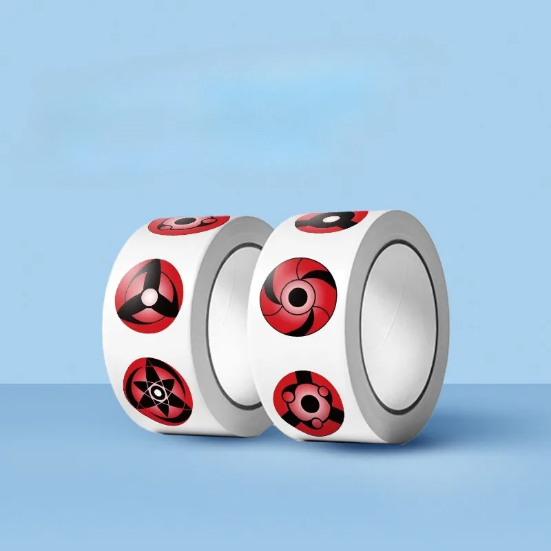 500 stickers of Naruto anime Sharingan scroll stickers cute cartoon Akatsuki organizational notebook account decoration stickers
