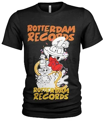 Rotterdam Records T-Shirt 1990s Euro Masters Dutch Gabber Techno