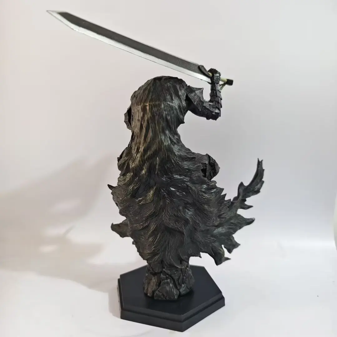 Berserk Guts 23 cm In Rüstung Japanische Klassiker Anime Figur Modell Gk Statue Sammlung Desktop Dekoration Ornament Spielzeug Jungen Geschenke – Detail 5