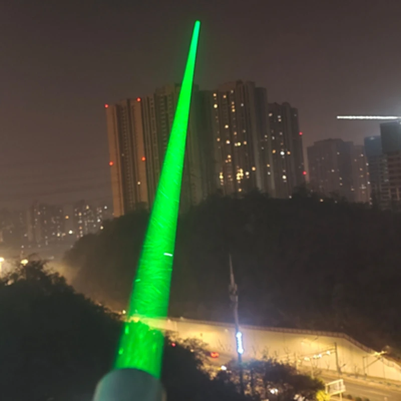 Imagem -03 - Módulo Laser Verde de Alta Potência Feixe Grosso Lâmpada de Paisagem Pwm Condução do Pássaro 520nm 3w 12v