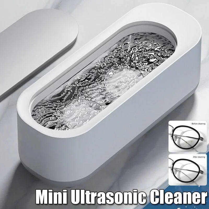 

Бытовая чистящая машина, мини-вибрационный очиститель, портативный очиститель колец для ожерелья, очков, часов